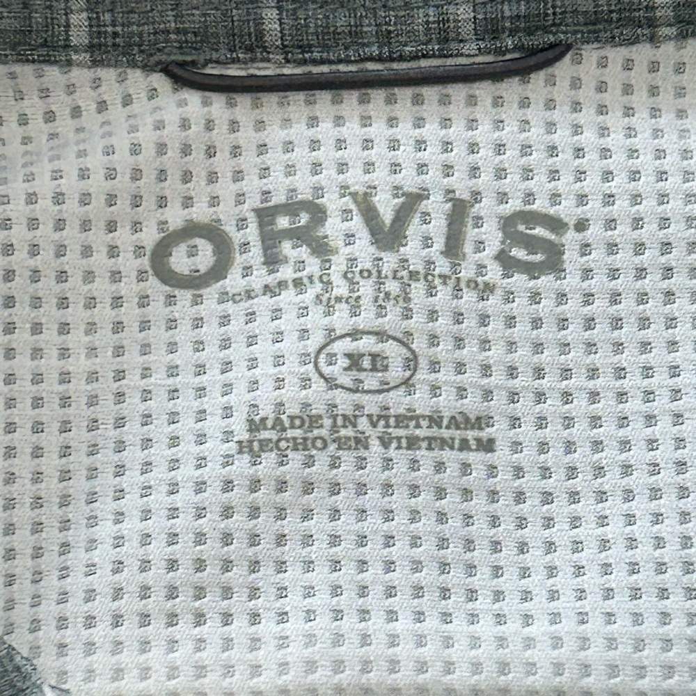 Orvis Men’s XL Button Up Tech Shirt - Picture 5 of 8